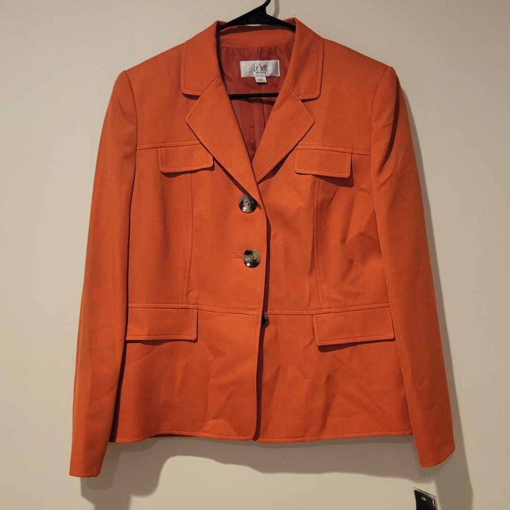 Le Suit Petite Orange Jacket